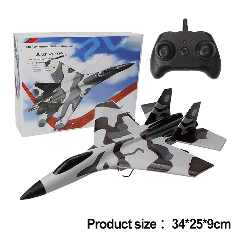 AeroFlyer | Remote Control SU-35 Fighter Plane with Durable EPP Foam ? Easy to Fly Toy for Kids 0
