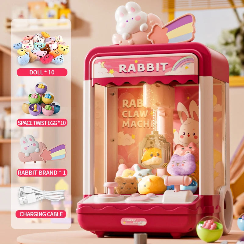 Arcade Fun | Doll Claw Machine with Lights & Music for Interactive Play ? Perfect for Parties and Events 1