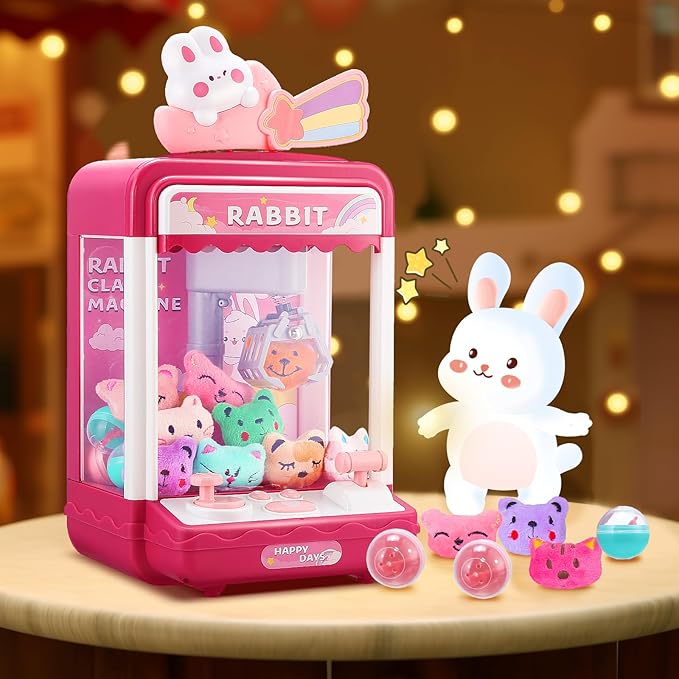 Arcade Fun | Doll Claw Machine with Lights & Music for Interactive Play ? Perfect for Parties and Events 5