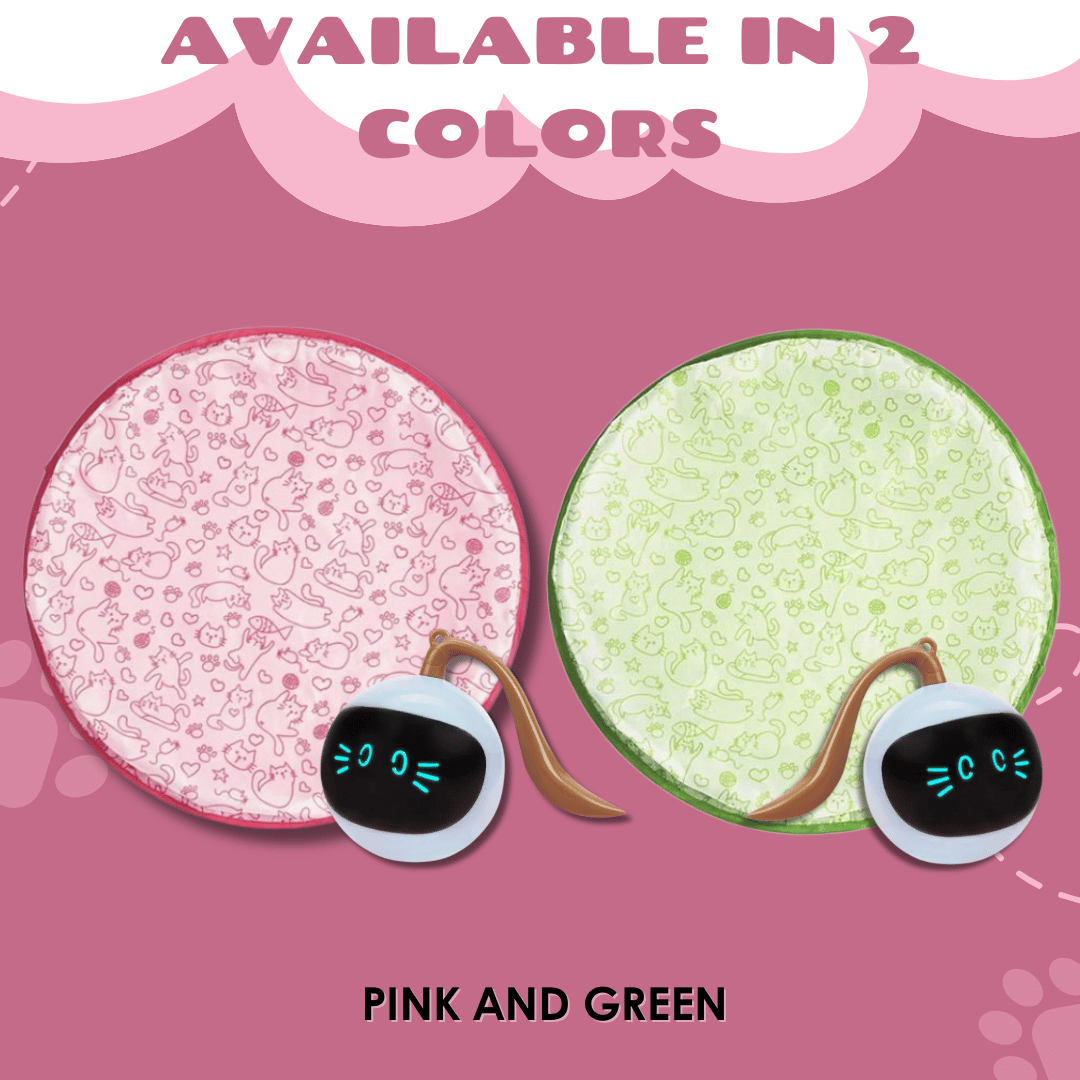 Feline Fun | Interactive Cat Hunting Toy with USB-C Rechargeable Ball for Engaging Playtime 4