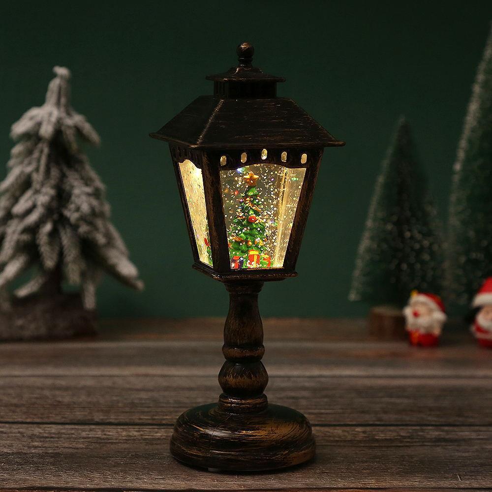 Festive Decor | Illuminated Christmas Night Light Table Lamps with Warm Glow ? Charming Holiday Designs for Cozy Atmosphere 0