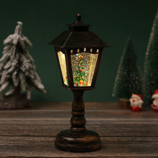 Festive Decor | Illuminated Christmas Night Light Table Lamps with Warm Glow ? Charming Holiday Designs for Cozy Atmosphere 0