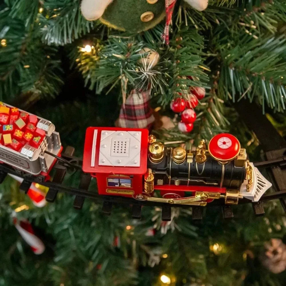 Festive Train Set | Christmas Train with Sound & Light Effects for Interactive Holiday Fun 2