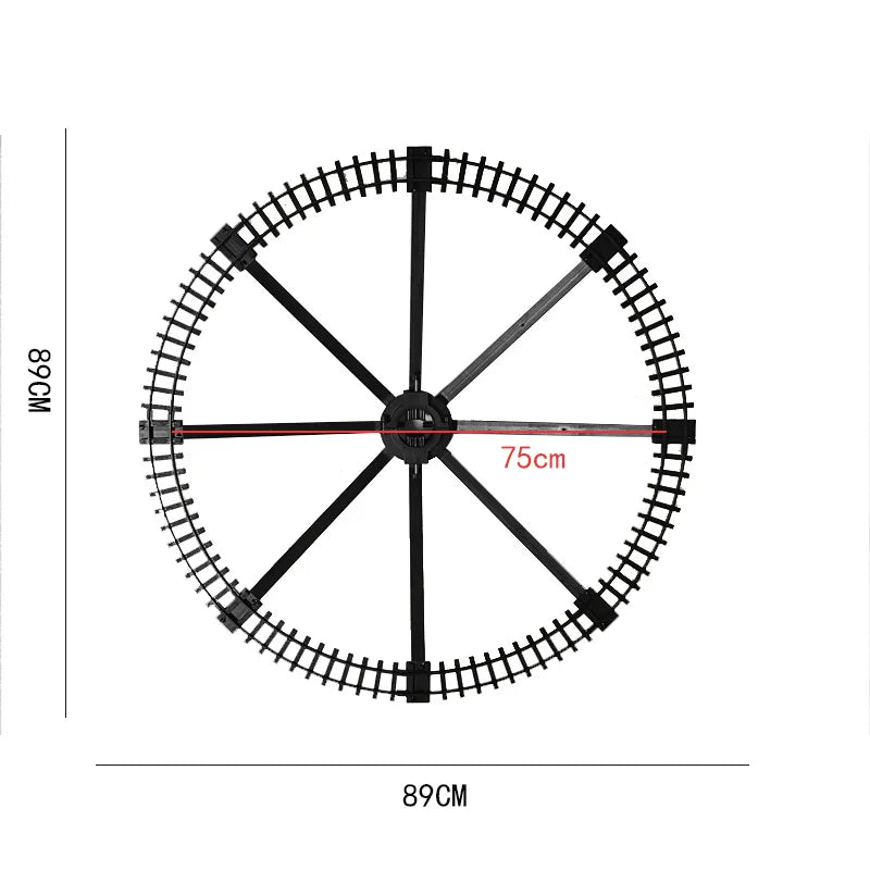 Festive Train Set | Christmas Train with Sound & Light Effects for Interactive Holiday Fun 3