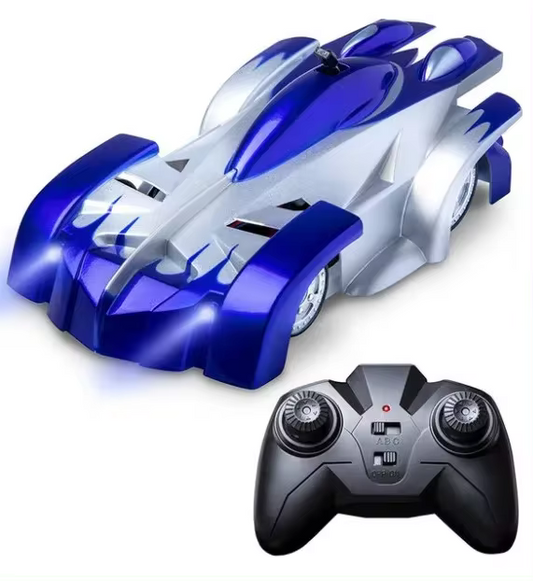 Gravity Defying RC Stunt Car | Wall Climbing Remote Control Toy with Infrared Tracking for Thrilling Adventures 0