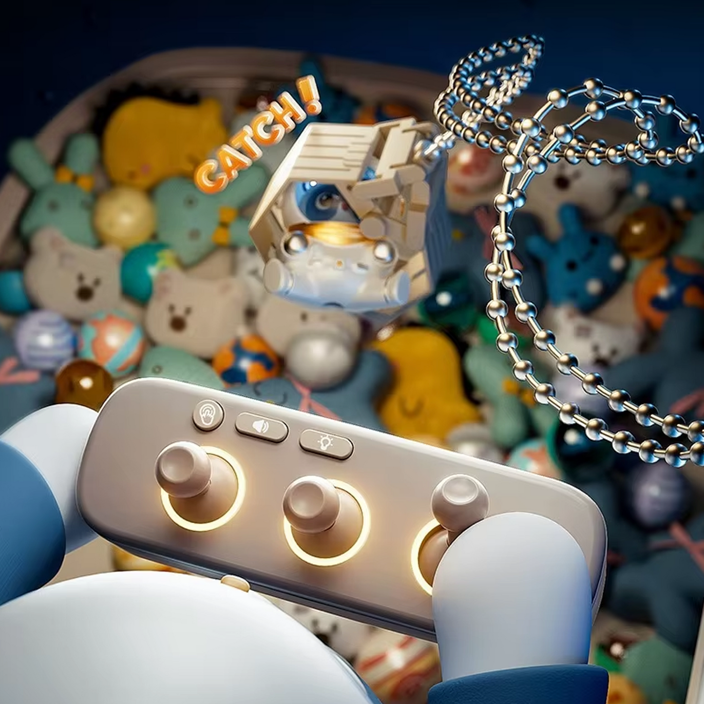 Interactive Arcade Machine Game with Plush Doll Prizes ? Fun for Kids and Family 4