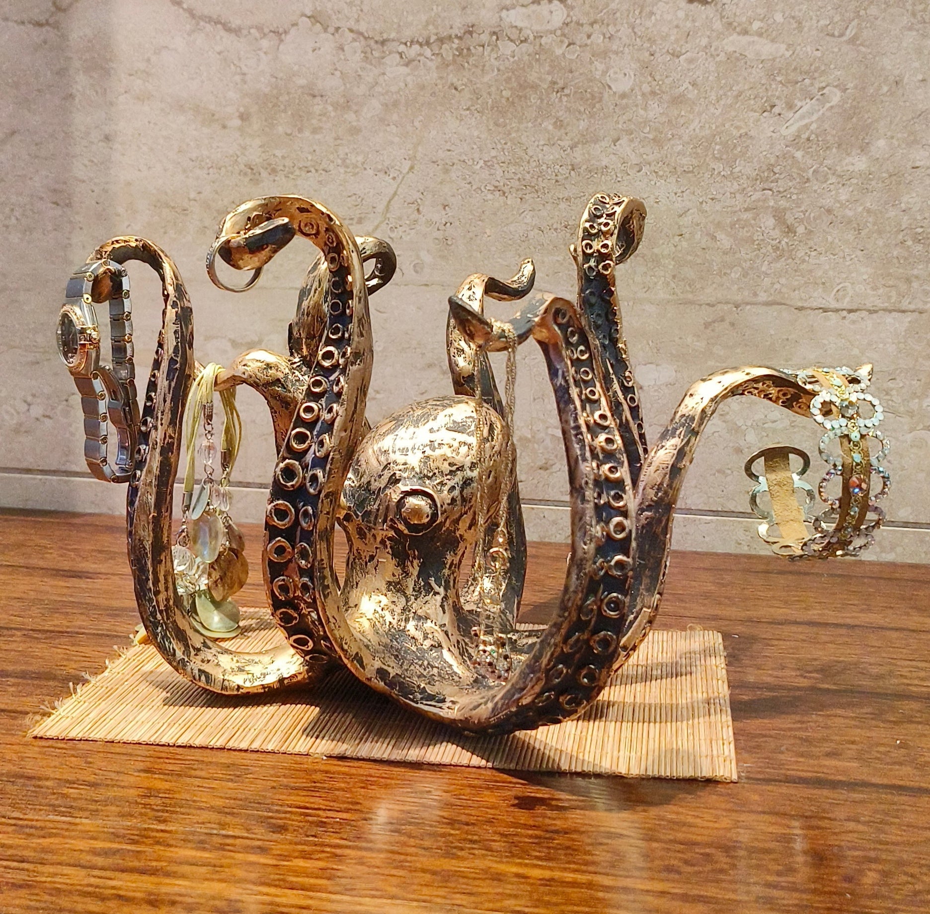 Rustic Kraken | Octopus Mug Holder with 8-Mug Capacity ? Unique Nautical Design for Kitchen Organization 4