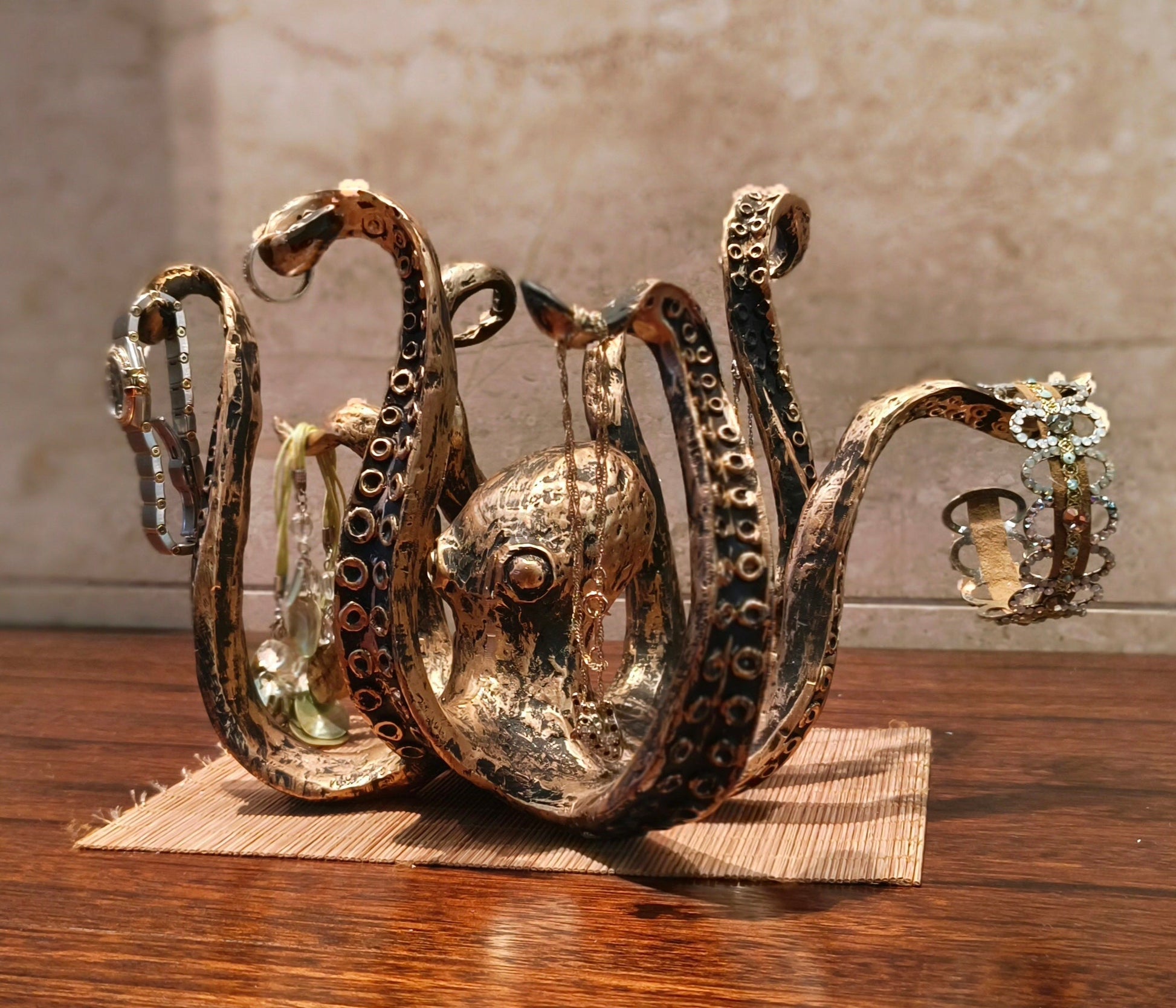 Rustic Kraken | Octopus Mug Holder with 8-Mug Capacity ? Unique Nautical Design for Kitchen Organization 5
