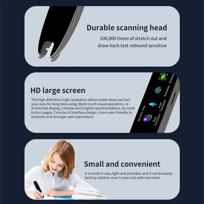 Smart Voice Translator Pen | Real-Time Language Translation Device with Multi-Language Support for Effortless Communication 4