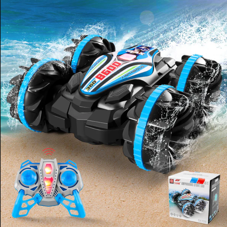 Ultimate All-Terrain RC Stunt Car with Amphibious Design & Drift Wheel Technology for Thrilling Outdoor Adventures 1